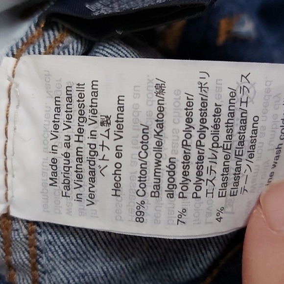 Madewell 10" High-Rise Skinny Distressed Raw Hem Medium Wash Size 26 - Picture 10 of 10